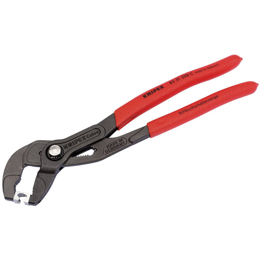 Draper Knipex 85 51 250C Hose Clamp Pliers For Clic And Clic R Hose Clamps, 250m Draper  - Dynamic Drive