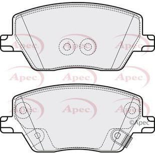 Apec Brake Pads Front Fits Fiat