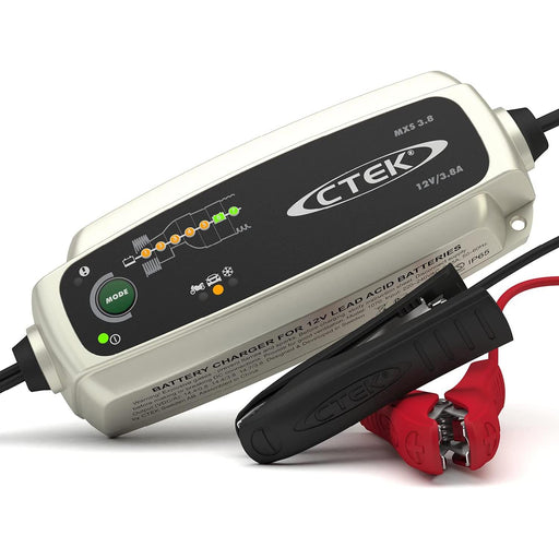 CTEK MXS 3.8 Battery Charger Charges & Maintains Car and Motorcycle Batteries CTEK  - Dynamic Drive