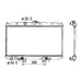 NRF Radiator 53390 NRF  - Dynamic Drive