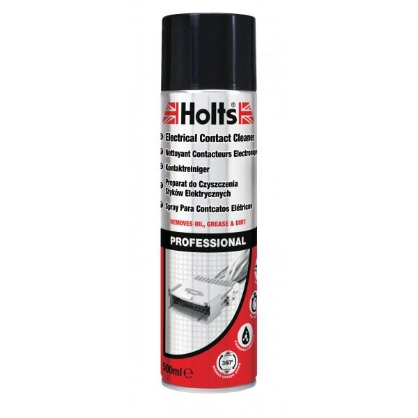 2 x Holts Electrical Contact Cleaner Spray Switch Circuit Dirt Remover 500ml Holts  - Dynamic Drive