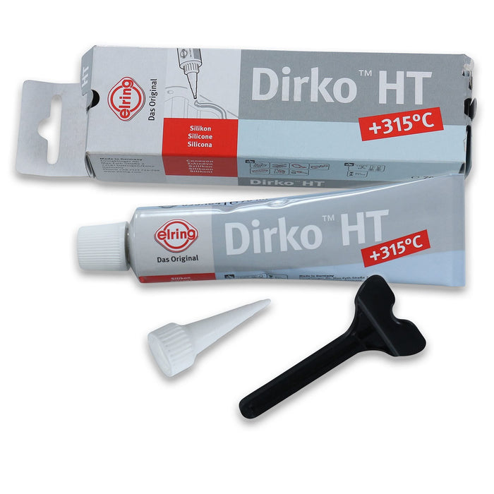 Elring fits Elring fits - Dirko Ht - High Temperature Silicone Sealant - Grey - 70Ml - 036 Elring  - Dynamic Drive