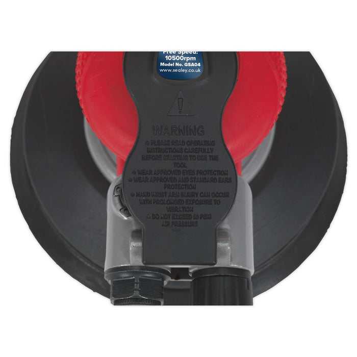 Sealey Air Palm Random Orbital Sander150mm GSA04 Sealey  - Dynamic Drive