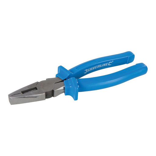 Silverline Combination Pliers 200mm Silverline  - Dynamic Drive