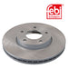 Genuine FEBI Front Brake Discs & Pads Set Vented for Mazda Mazda5 Febi Bilstein  - Dynamic Drive