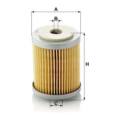 Genuine Mann Fuel Filter for Farymann Sachs P609 Mann & Hummel  - Dynamic Drive