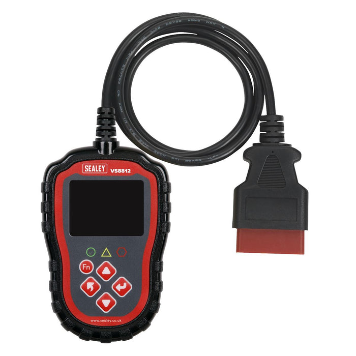 Sealey EOBD Code Reader Live Data VS8812 Sealey  - Dynamic Drive