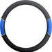 Blue Black Steering Wheel Cover Soft Grip Mesh Look for Fiat Punto All Years UKB4C  - Dynamic Drive