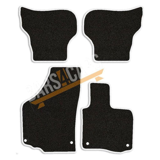 Tailored White Trim Carpet Mats VW Golf Plus 07-10 Clips + Clips 07 08 09 10 UKB4C  - Dynamic Drive