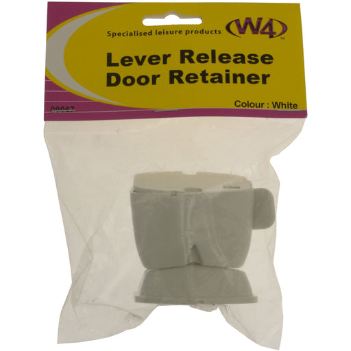 W4 Lever Release Door Retainer White 00067 W4 - Dynamic Drive