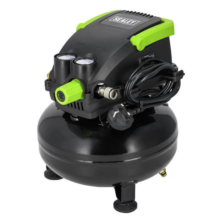 Sealey 11L Oil Free Direct Drive Air Compressor 0.5hp SAC1100 Sealey  - Dynamic Drive