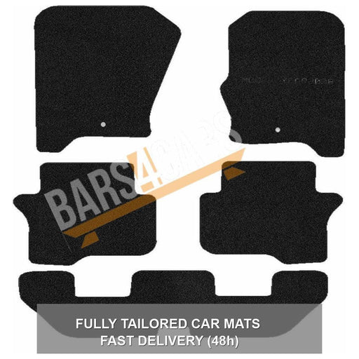 Tailored Carpet Mats Landrover Discovery 4 10> 7 Seat Set of 5 XL 2 Clips UKB4C  - Dynamic Drive