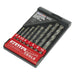 Sealey 8pc TCT Masonry Drill Bit Set 3-10mm Tungsten Carbide Tipped Brick Sealey  - Dynamic Drive