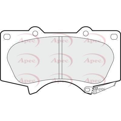 Apec Brake Pads Front Fits Mitsubishi Pajero Shogun Toyota Hi-Lux Landc