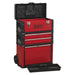 Sealey Mobile Steel/Composite Toolbox 3 Compartment AP548 Sealey  - Dynamic Drive