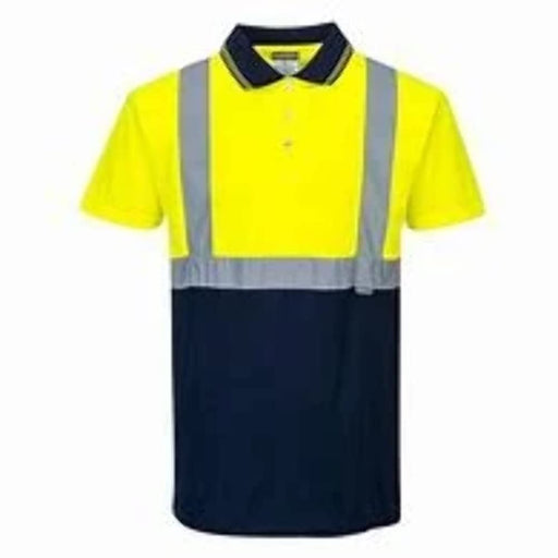 Portwest Pw2 Polo Shirt S/S XXx-Large PW210BZRXXXL Portwest  - Dynamic Drive