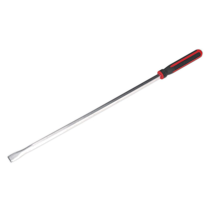 Sealey Pry Bar 900mm Straight Heavy-Duty with Hammer Cap AK9103 Sealey  - Dynamic Drive