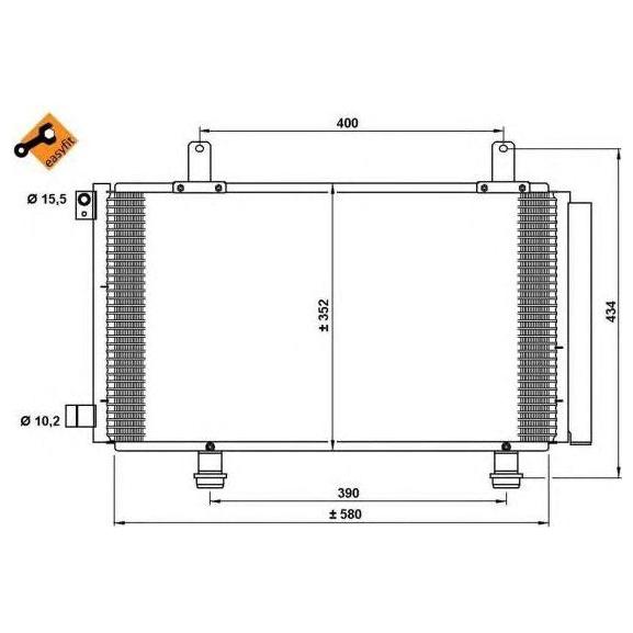 NRF Condenser 35782