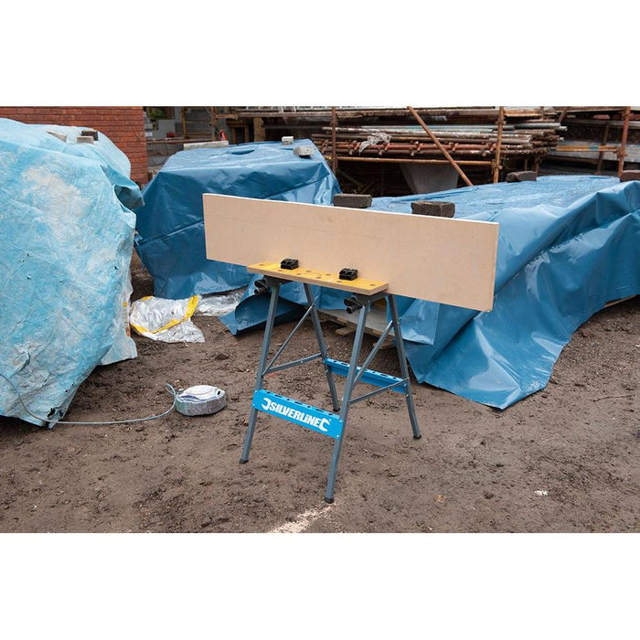 Silverline Portable Workbench 100kg