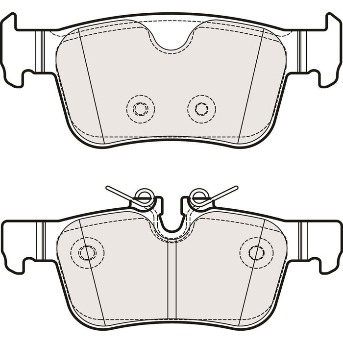 Apec Brake Pads Rear Fits Volvo S90 V60