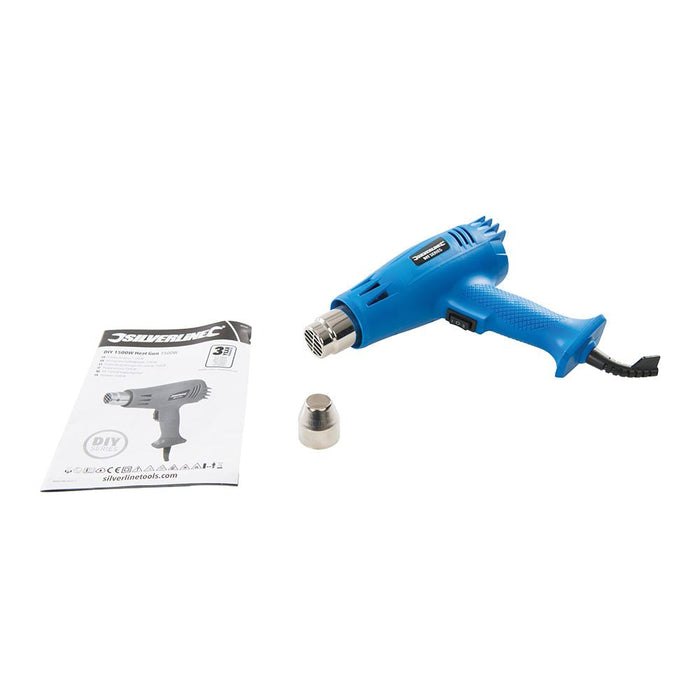 Silverline 1500W Heat Gun 500°C