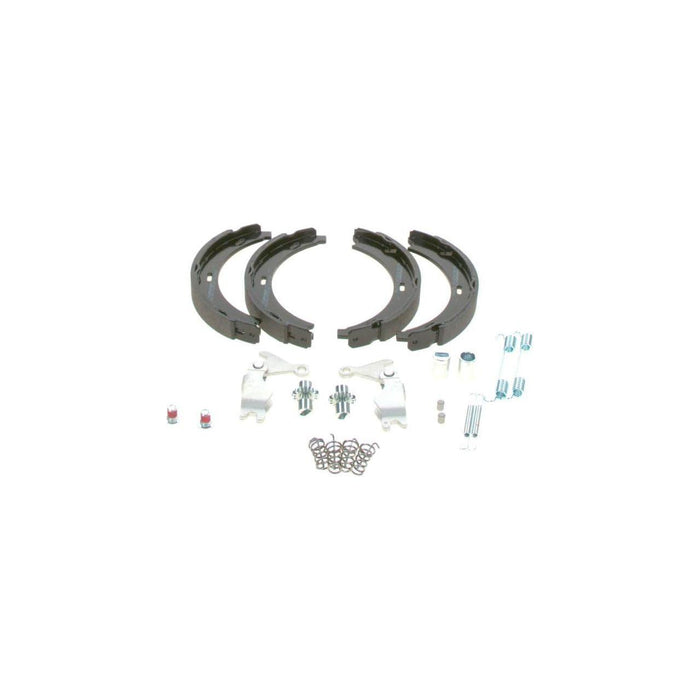 Bosch Brake Shoe Kf3812 fits Mercedes-Benz C C180 Kompressor - 1.8 - 02-07 02041