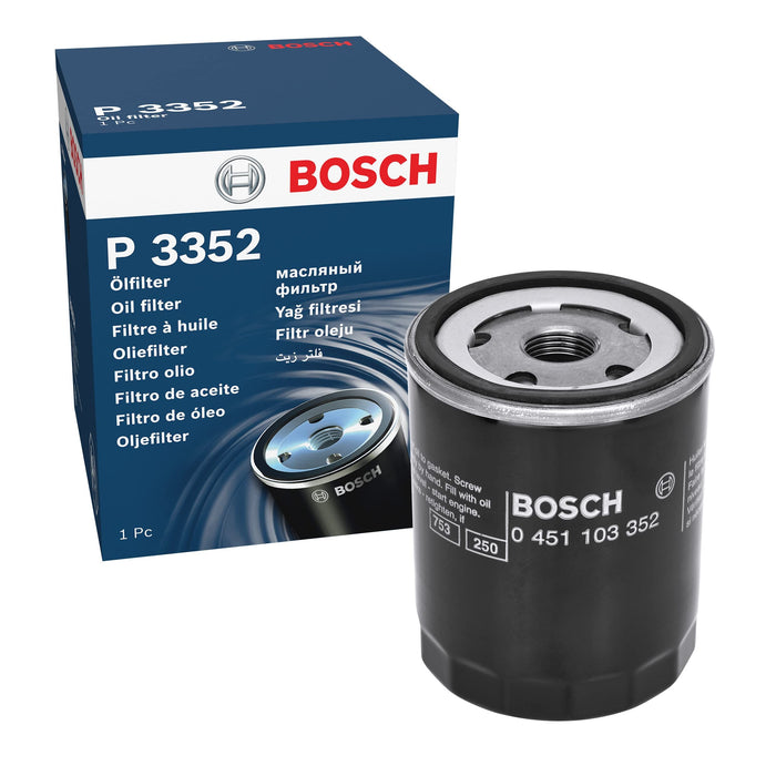 Genuine Bosch Car Oil Filter P3352 fits Alfa Romeo Spider - 2.0 - 81-94 04511033