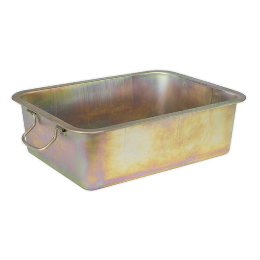 Sealey Metal Drain Pan 20L DRPM4 Sealey  - Dynamic Drive