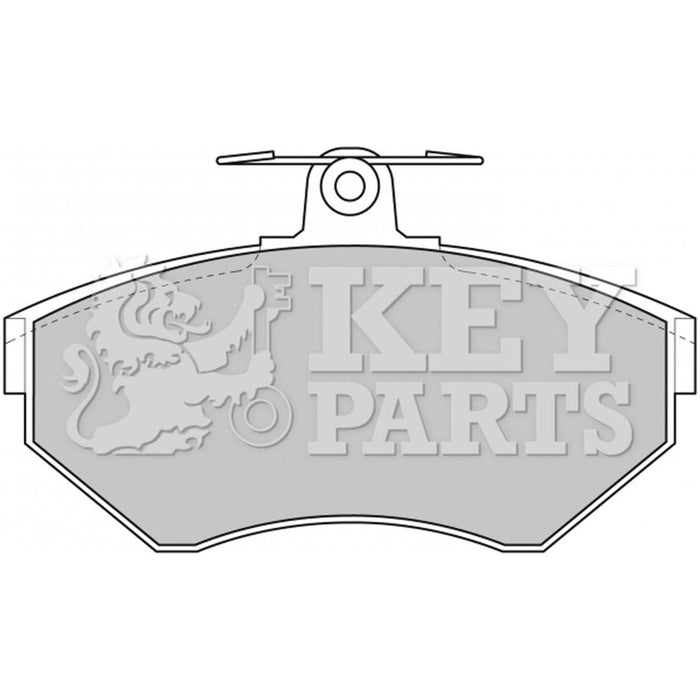 Genuine Key Parts KBP1620 Front Brake Pads (Lucas-Girling)