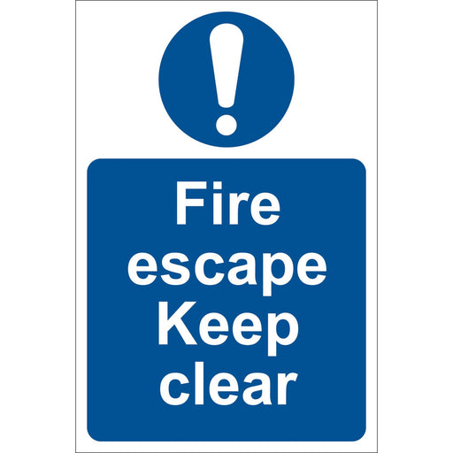 Draper Fire Escape Keep Clear 72146 Draper  - Dynamic Drive