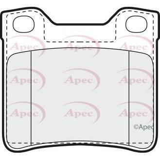 Apec Brake Pads Rear Fits Peugeot 406 607