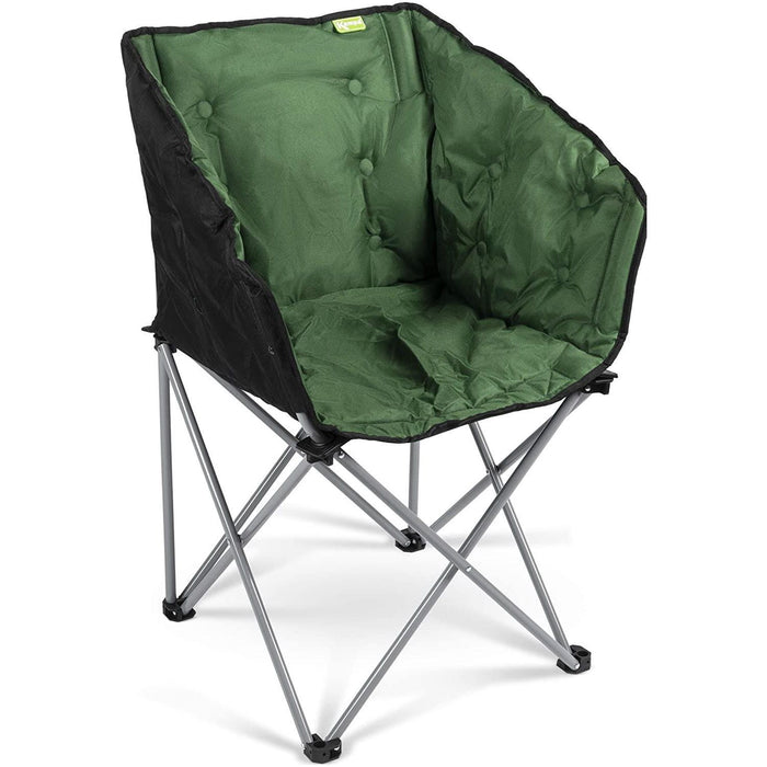 2x Kampa Dometic Tub Lightweight Folding Camping Chair Fern Green Kampa  - Dynamic Drive