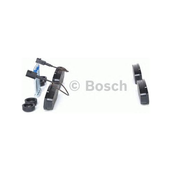 Bosch Brake Pad Set (Hgv) Bp1299 fits Nissan NT400 Cabstar dCi - 2.5 - 14- 09864