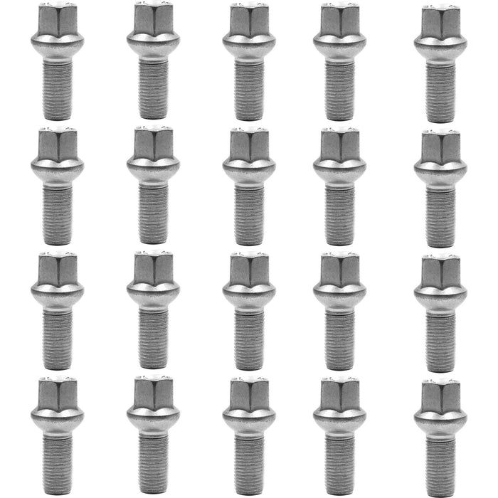 20 Wheel Bolts Nuts Fits Seat Alhambra Altea Exeo Ibiza Leon Toledo