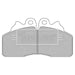 Genuine Borg & Beck Rear Brake Pads fits Iveco Eurocargo 08 BBP2435 Borg & Beck  - Dynamic Drive