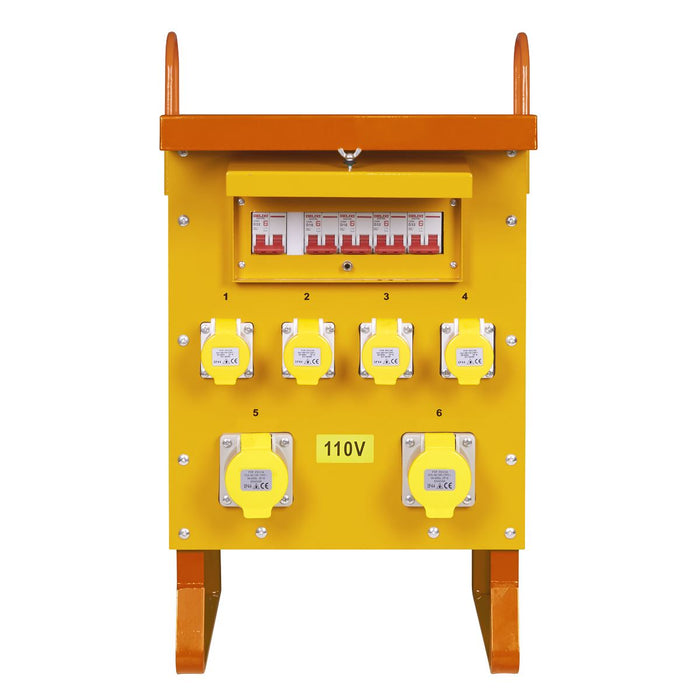 Sealey 110V 10kVA Single Phase Site Transformer WST10000 Sealey  - Dynamic Drive