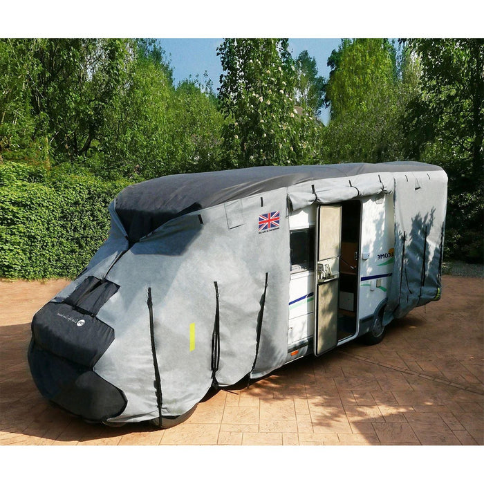 Motorhome Cover 4 Ply Premium Waterproof Breathable From 7.0M To 7.5M Crusader  - Dynamic Drive