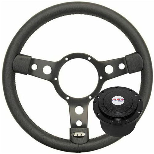 14" Mountney Vinyl Steering Wheel + boss kit for Ford Fiesta MK2 1983 - 1989 Mountney  - Dynamic Drive