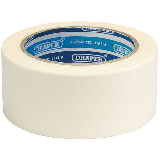 Draper Masking Tape Roll, 50m x 50mm 63480 Draper  - Dynamic Drive