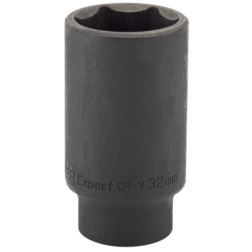 Draper Deep Impact Socket, 1/2" Sq. Dr., 32mm (Sold Loose) 35518 Draper  - Dynamic Drive