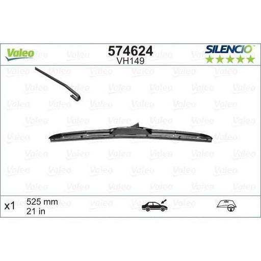 Valeo Single Wiper Blades 574624 Automotive Part Valeo  - Dynamic Drive