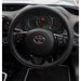 Black Steering Wheel Cover Soft Grip Leather Look for Yaris All Models UKB4C  - Dynamic Drive