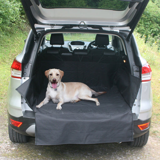 Padded Quilted Rear Car Seat Cover & Boot Liner Dog Pet fits Ford Ecosport UKB4C  - Dynamic Drive