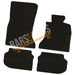 Fully Tailored Black Carpet Car Mats for BMW 5 Series F10-F11 10> Set of 4 XL UKB4C  - Dynamic Drive