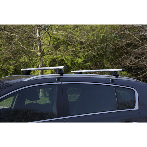 Aluminium Locking Roof Rack Cross Bars fits Ford KA+ Active 2019+ UKB4C  - Dynamic Drive