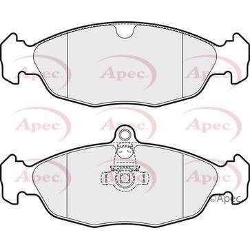 Apec Brake Pads Rear Fits Aston Martin Db7 Jaguar/Daimler Xj Series Xk