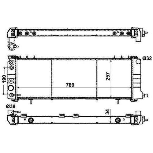 NRF Radiator 50321