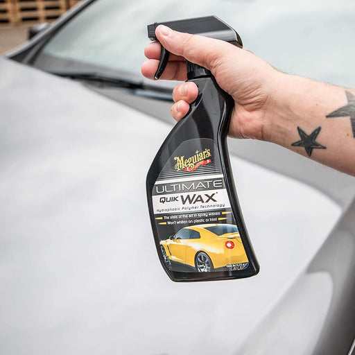 Ultimate Quik Wax Spray 450ml Quick Wax Solution Car Cleaning Meguiars G17516EU Meguiar's  - Dynamic Drive