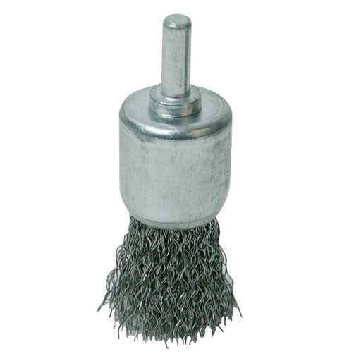 Silverline Steel End Brush 24mm Silverline  - Dynamic Drive