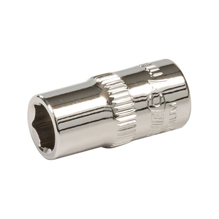 Silverline Socket 1/4" Drive 6pt Metric 7mm Silverline  - Dynamic Drive